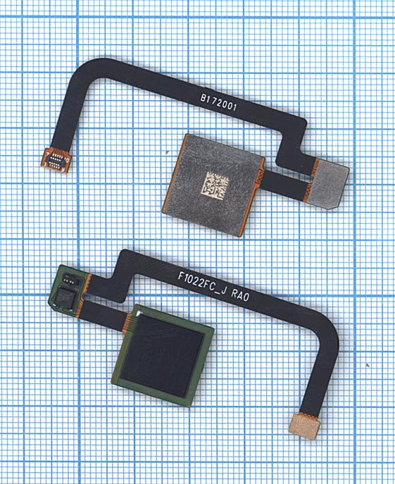 Шлейф со сканером отпечатка пальца для Xiaomi Mi Max 2 черный