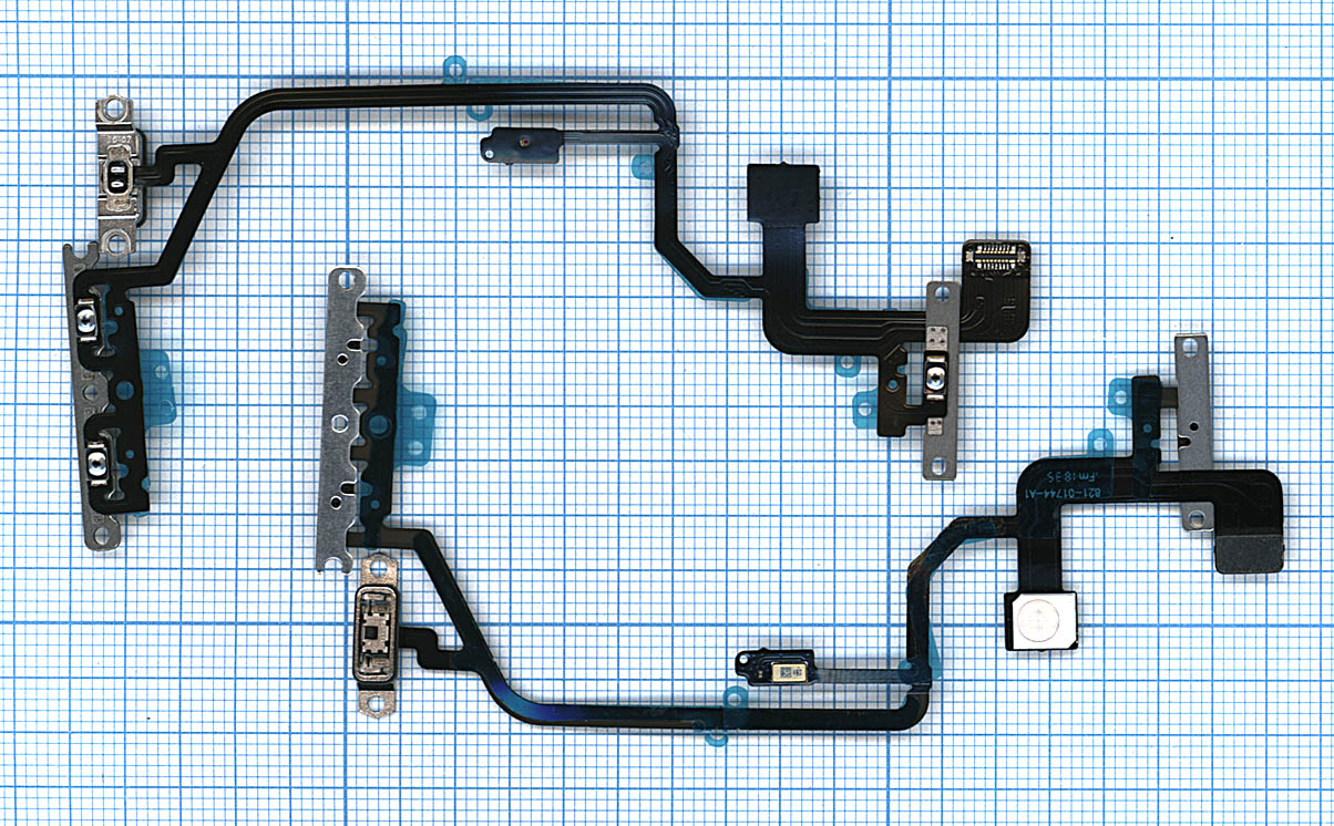 Шлейф кнопки включения и кнопок громкости для iPhone XR