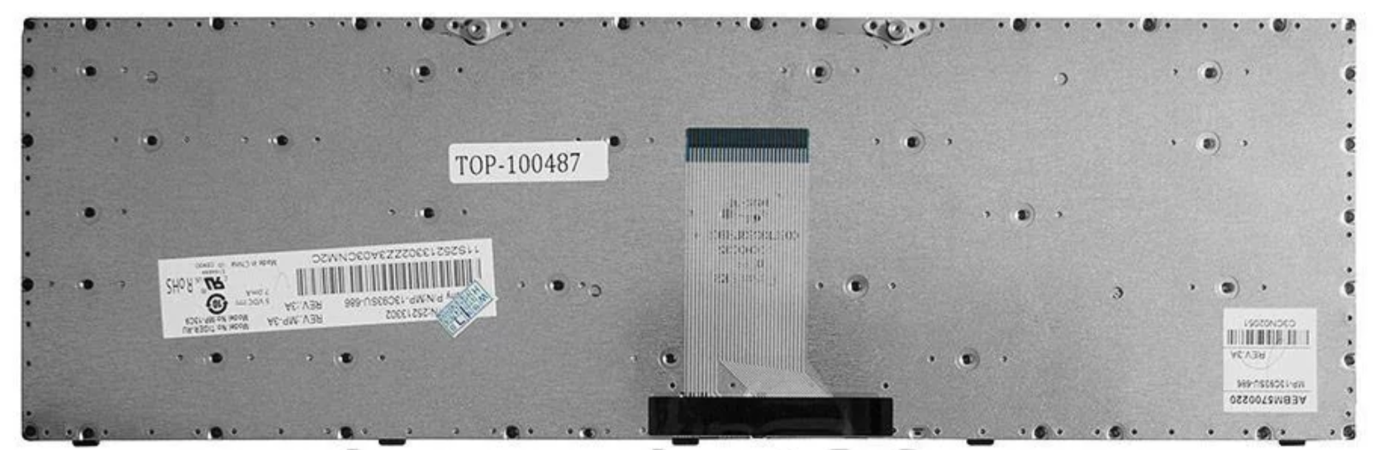 Клавиатура Lenovo IdeaPad M5400AT без рамки, OEM