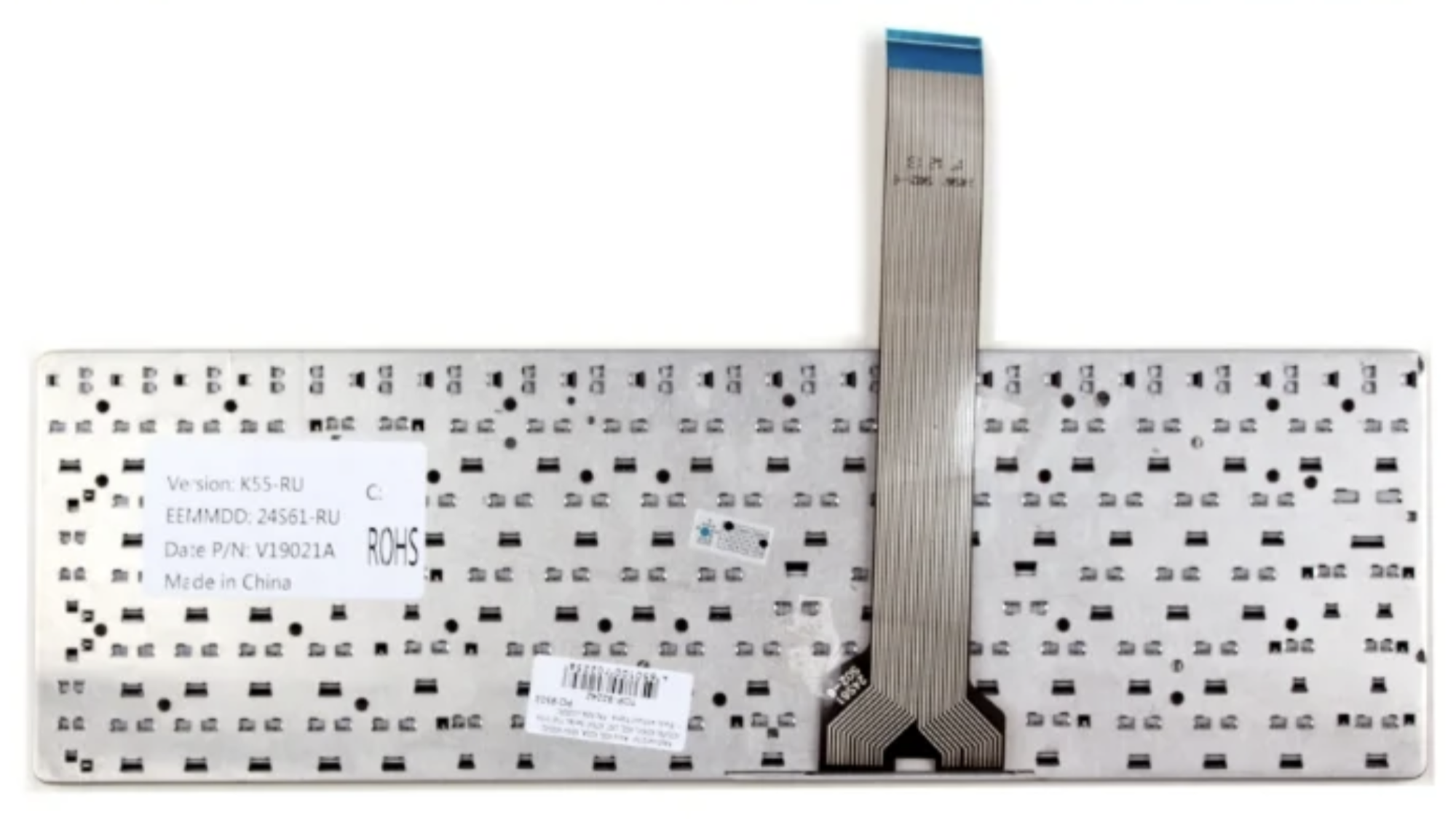 Клавиатура ASUS k75VM чёрная, без рамки, OEM