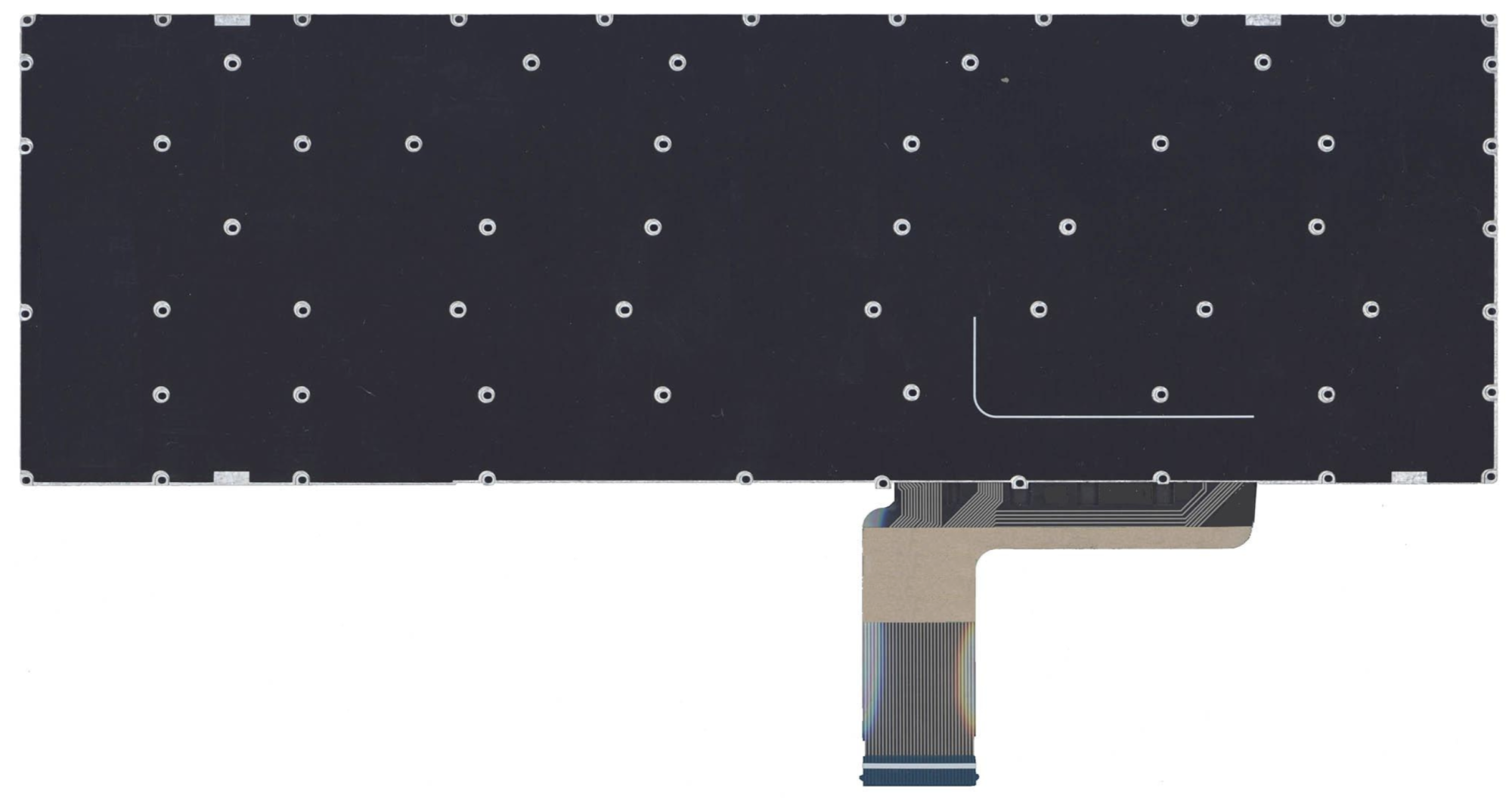 Клавиатура Lenovo IdeaPad V110-15ISK чёрная, без подсветки, OEM