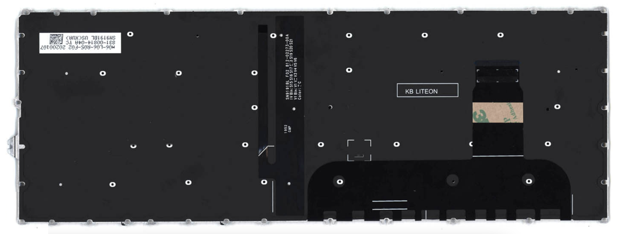 Клавиатура HP EliteBook 840 G8 с подсветкой, без указателя OEM