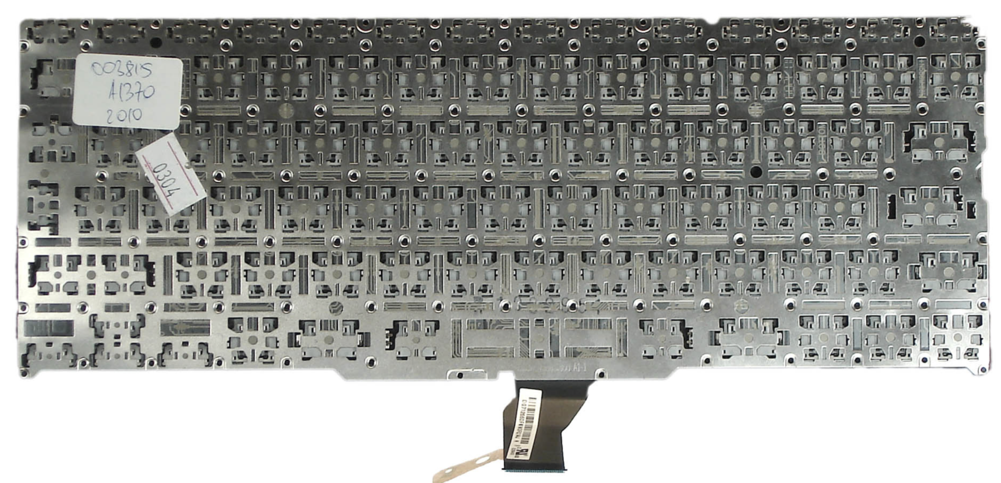 Клавиатура Apple MacBook Air 11.6" начало 2014 A1465 (MD712LL/B) большой Enter, без подсветки, OEM