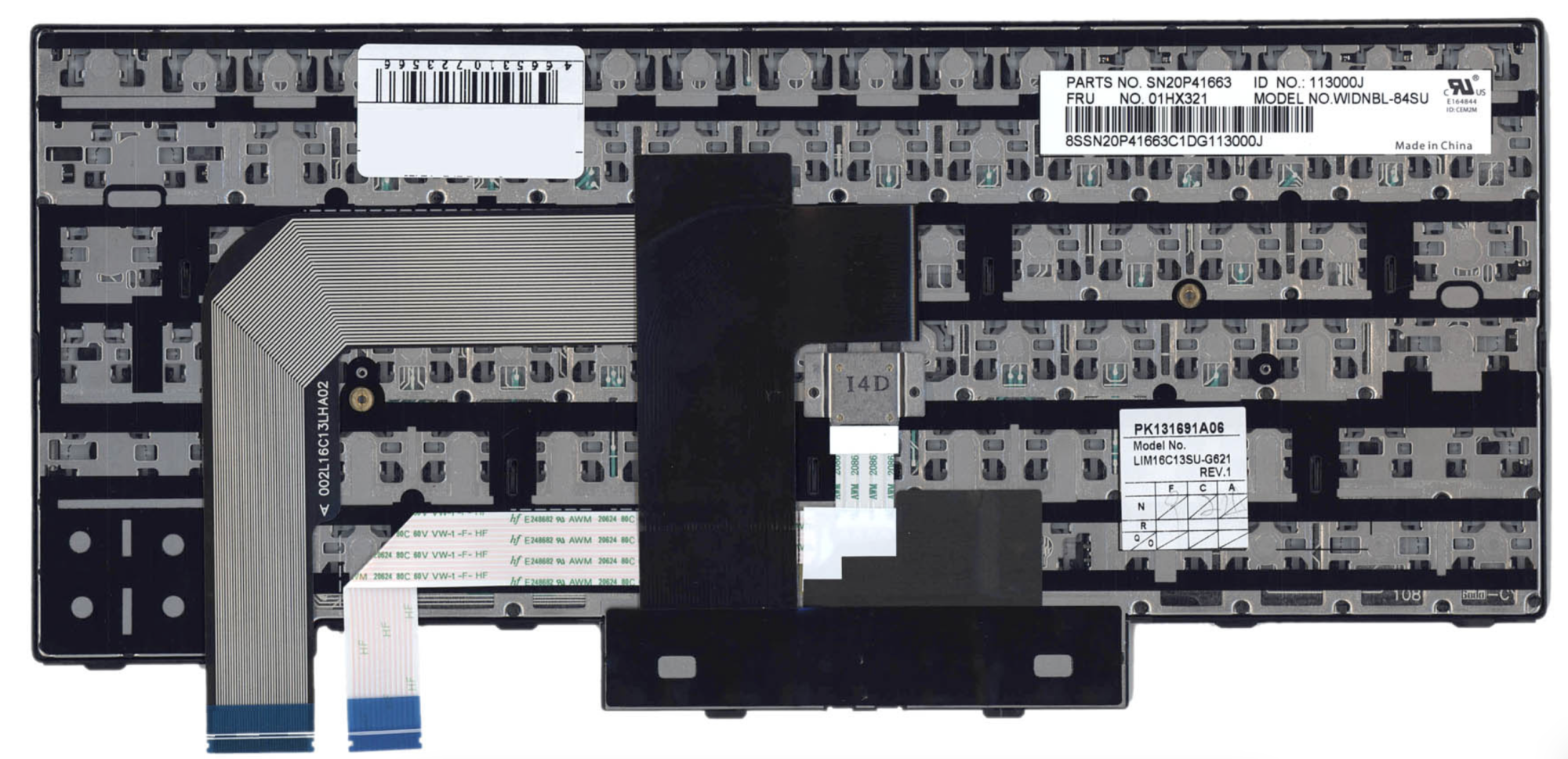 Клавиатура Lenovo Thinkpad T470 OEM