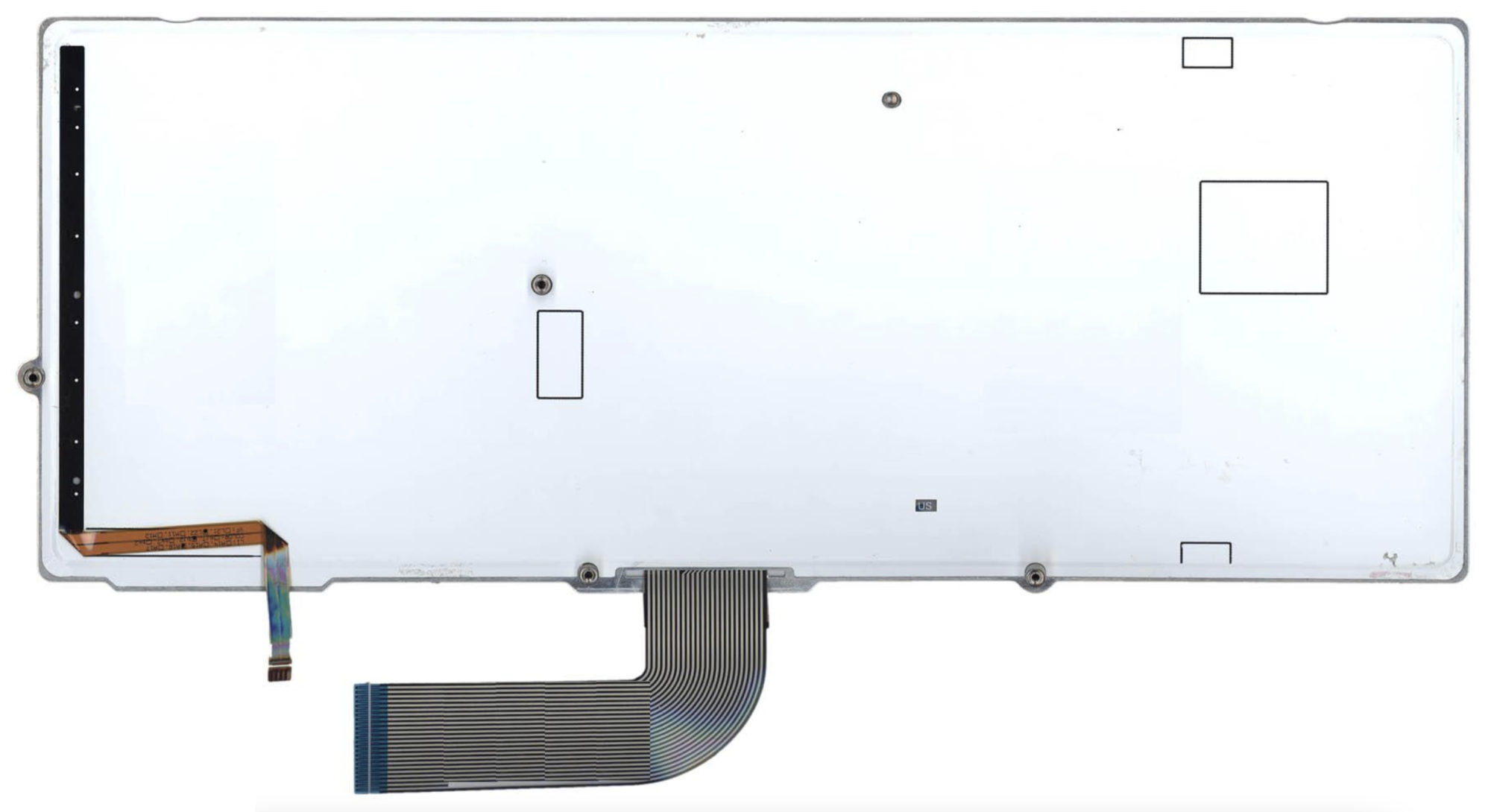 Клавиатура Sony Vaio VPC-SD VPC-SB серебристая c подсветкой