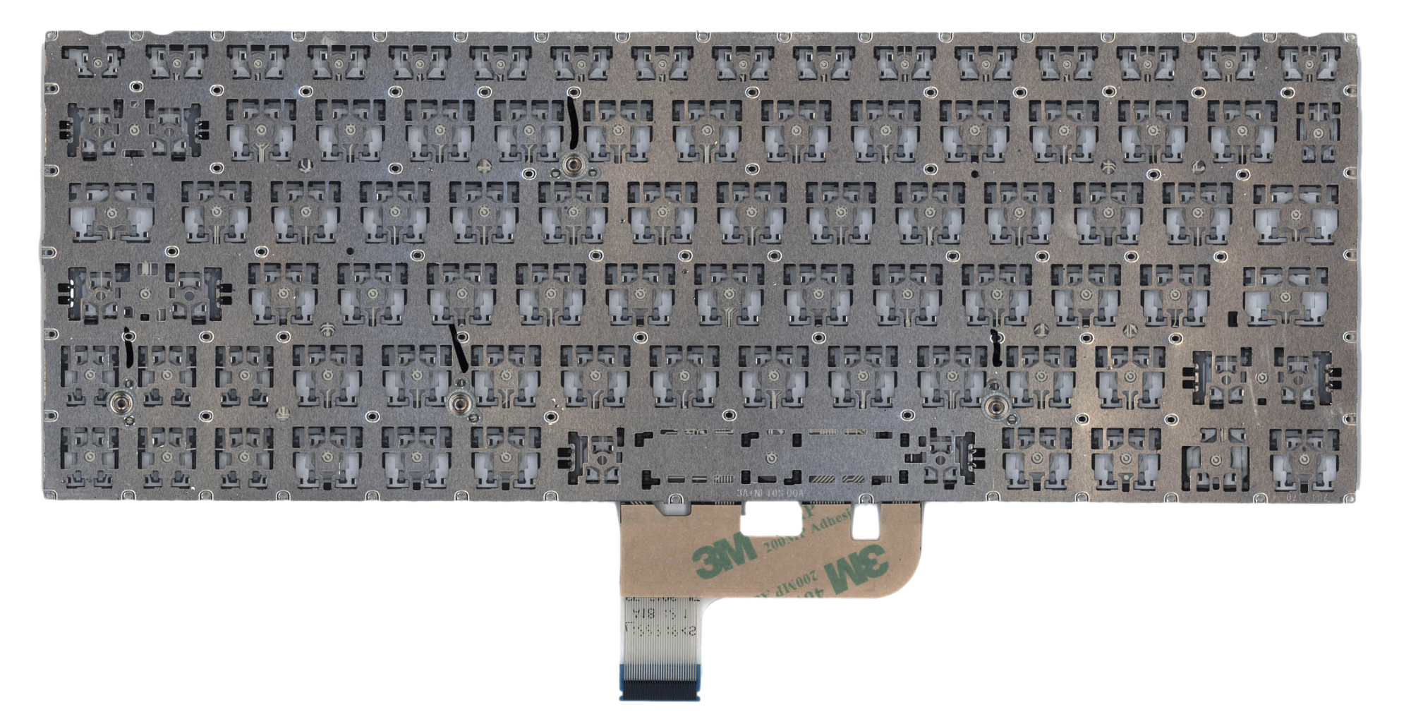 Клавиатура ASUS Zenbook UX333FA-A3043T серебристая, с подсветкой, OEM