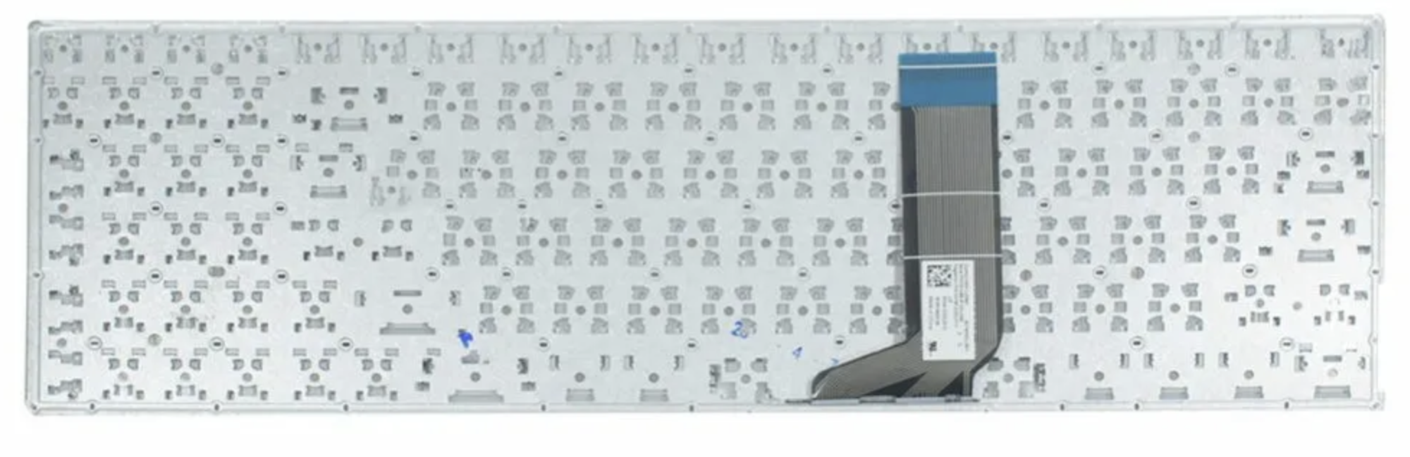 Клавиатура ASUS X756UB белая, без рамки, гор. Enter, OEM