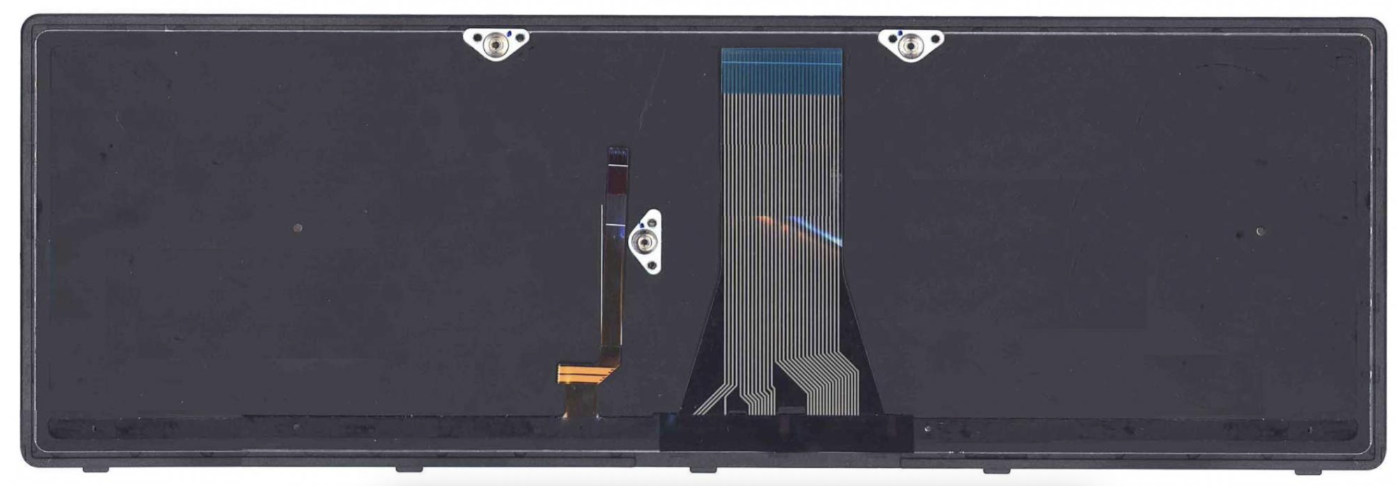 Клавиатура Lenovo IdeaPad Flex G500S с подсветкой, серебристая рамка, OEM