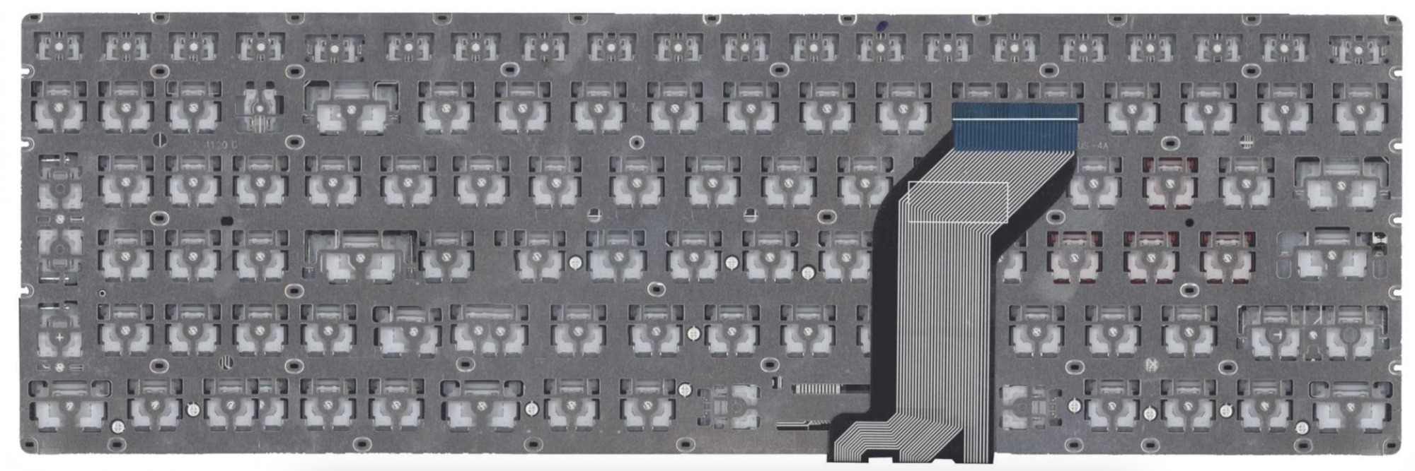 Клавиатура Lenovo IdeaPad Y700-17ISK без подсветки, OEM