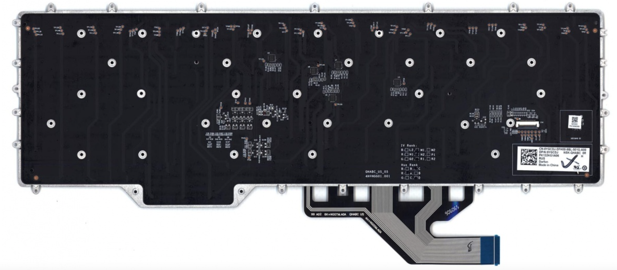 Клавиатура Dell Alienware Area M17 R2 OEM