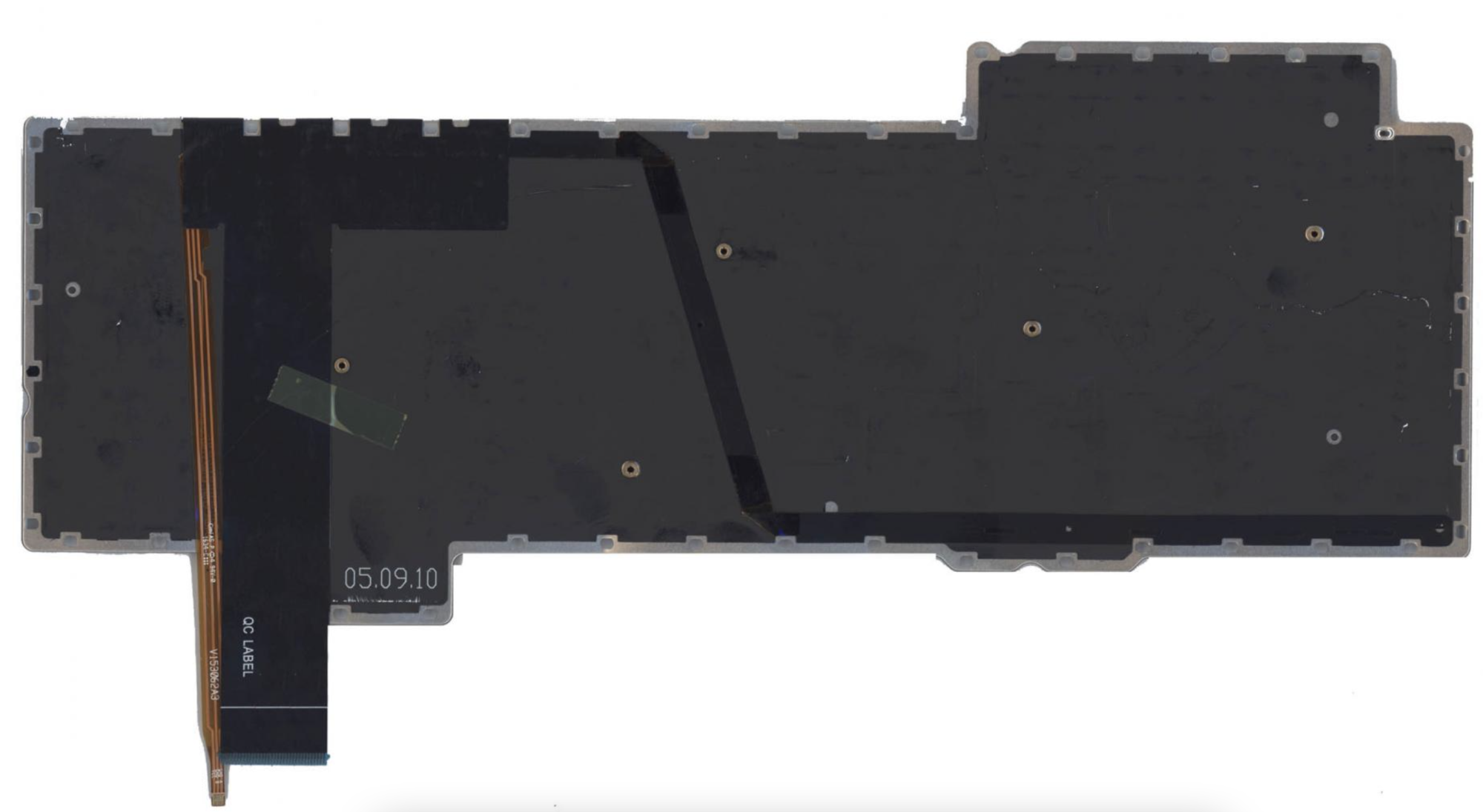 Клавиатура ASUS ROG G752VS(KBL)-GC438 без рамки, красная подсветка, OEM