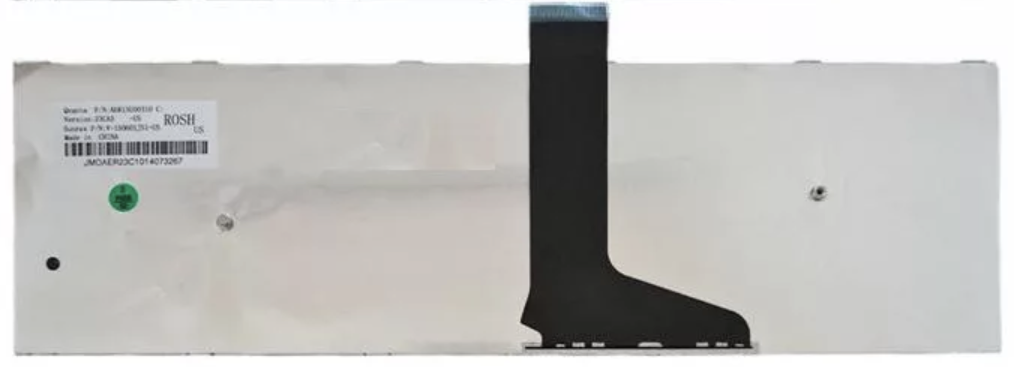 Клавиатура Toshiba Satellite C55DT белая, с рамкой, OEM