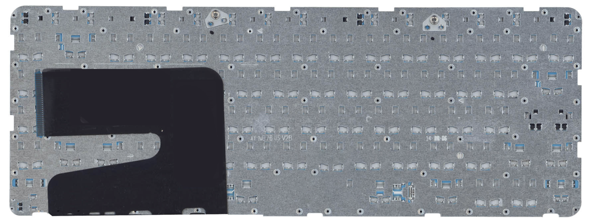 Клавиатура HP Pavilion 14-E белая, без рамки, OEM