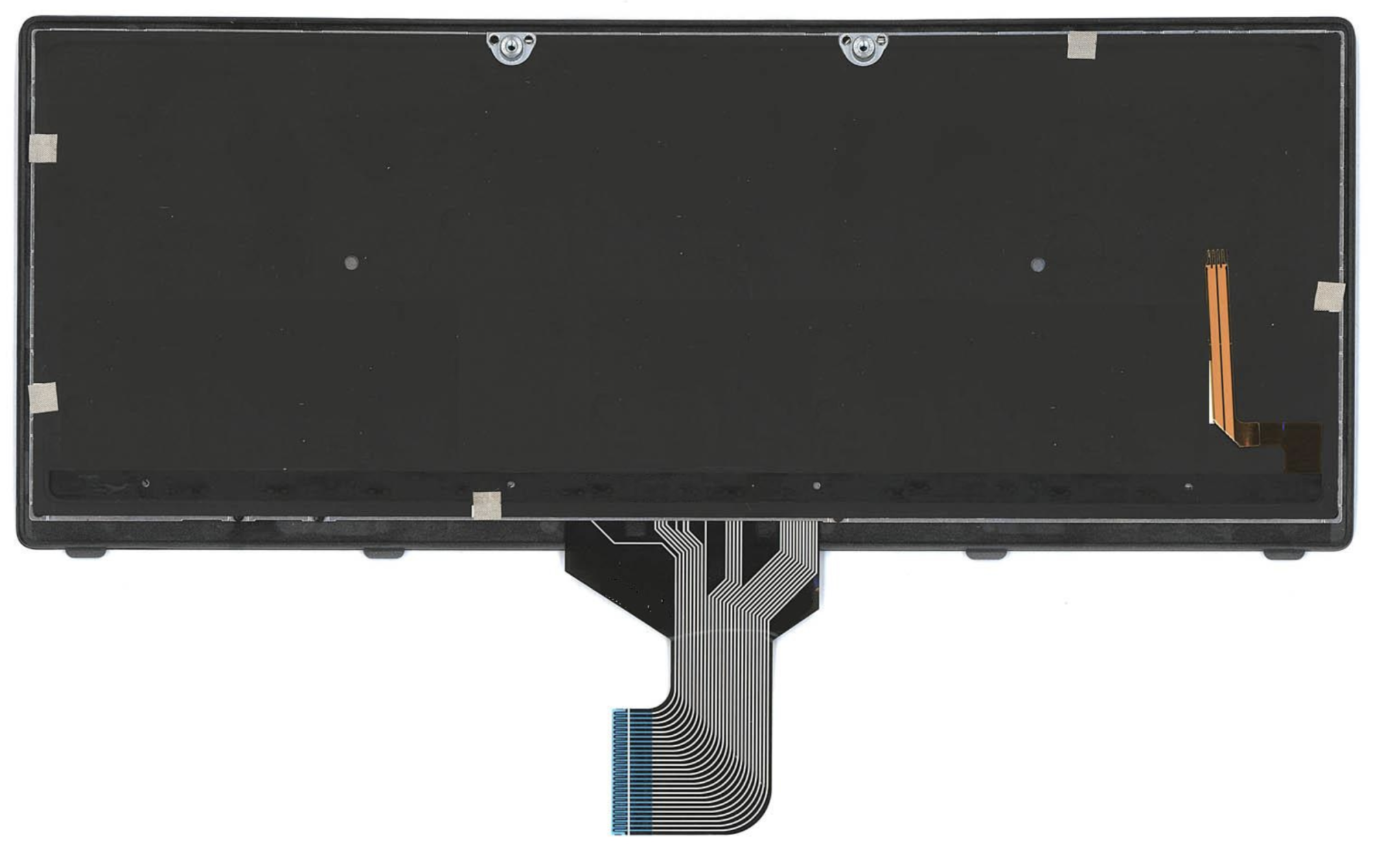 Клавиатура Lenovo Z400, Z400A, Z400T серебристая с подсветкой