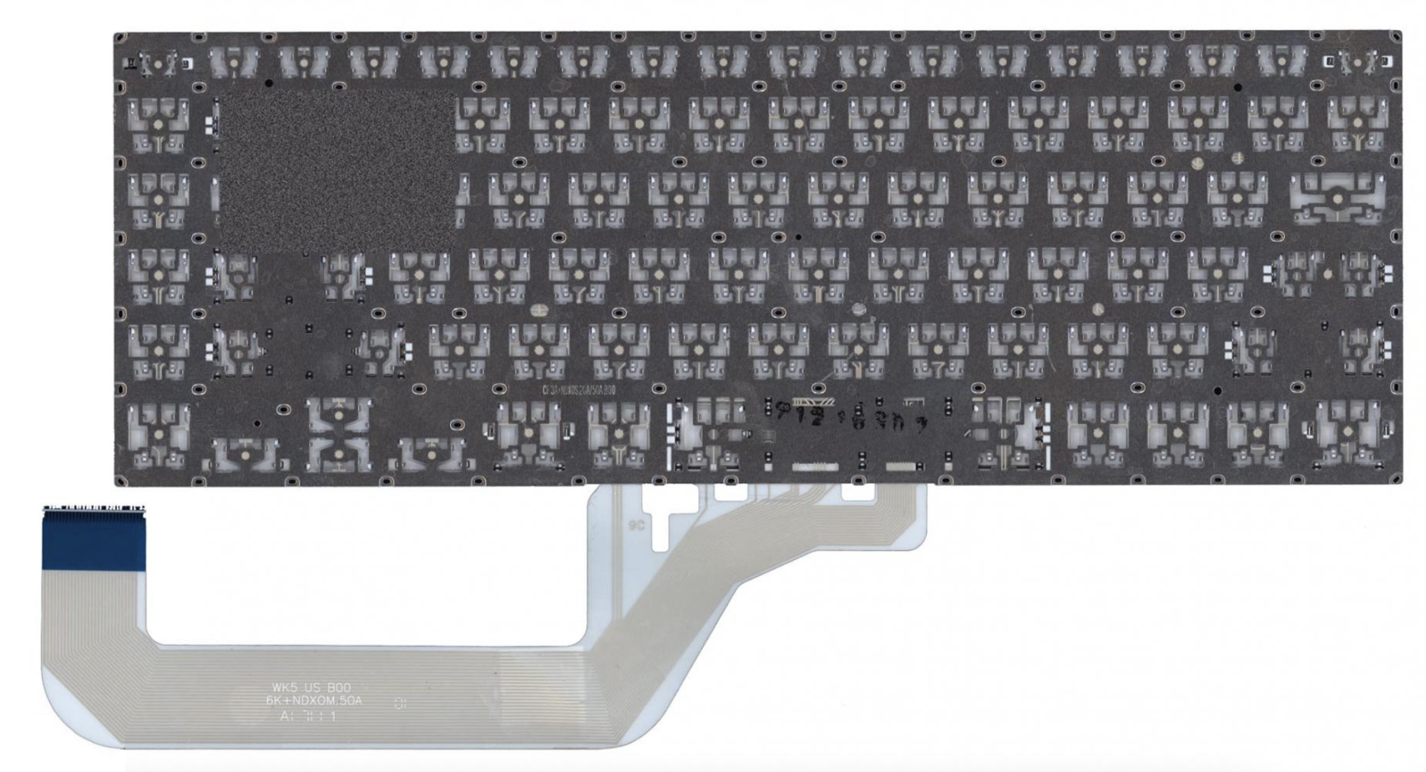 Клавиатура Asus VivoBook 15 X505BP  белая, OEM