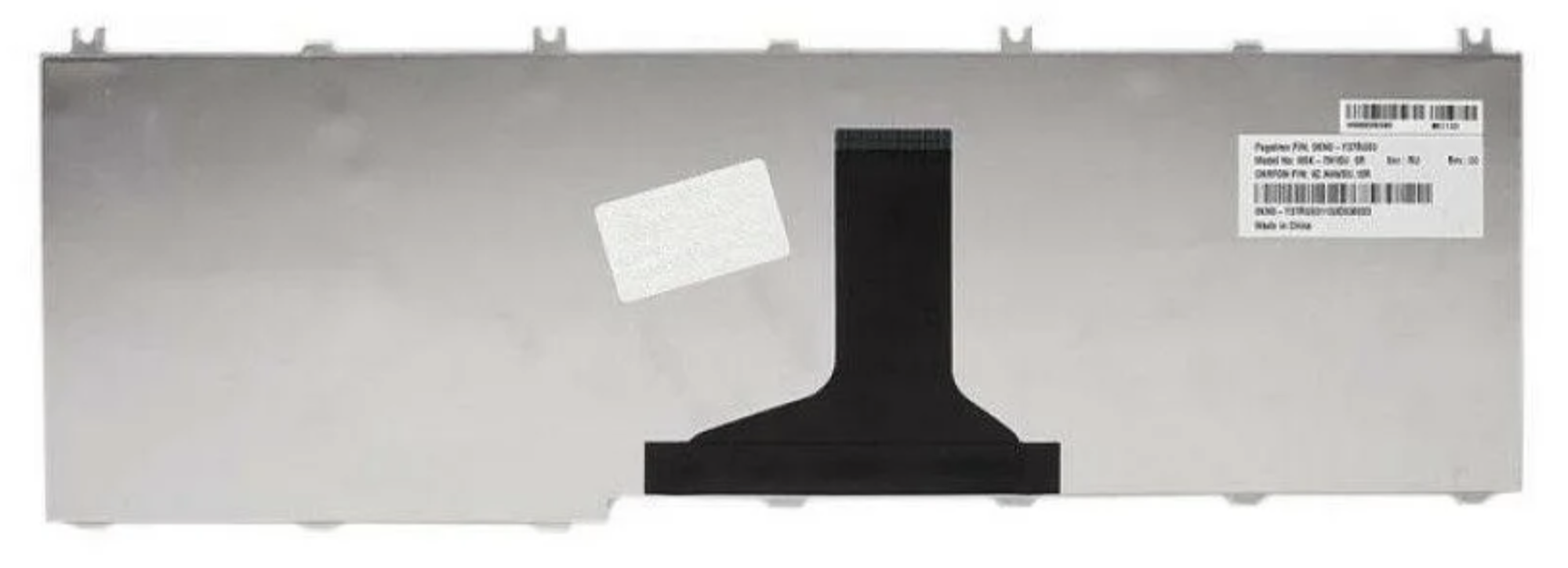 Клавиатура Toshiba Satellite C655 белая, OEM