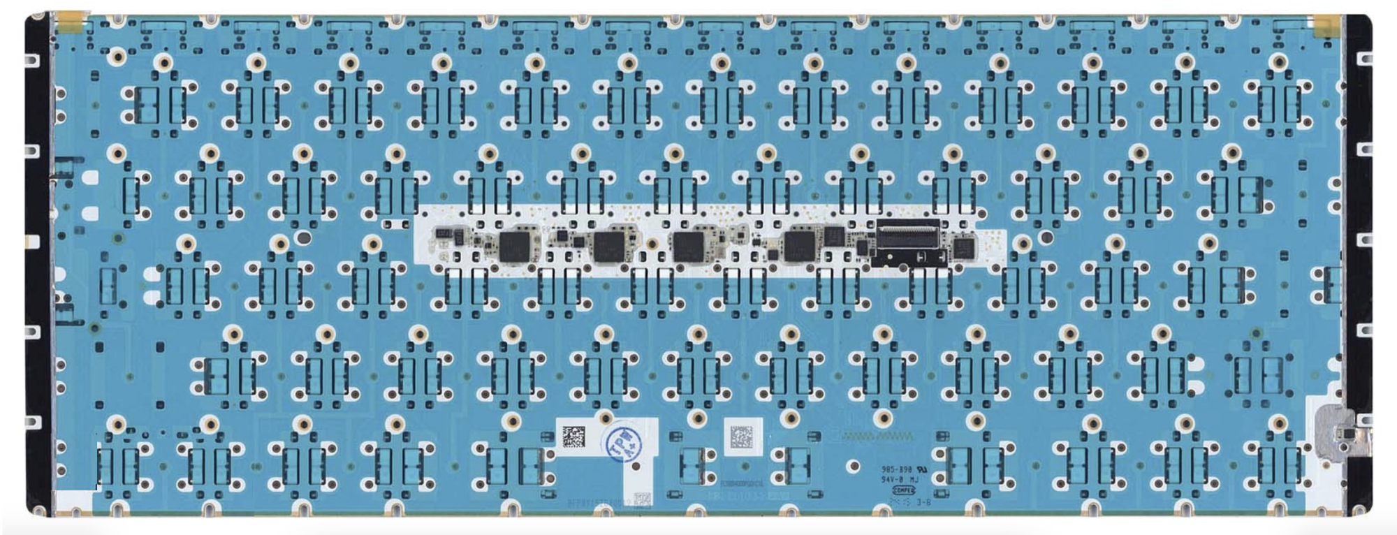 Клавиатура Apple MacBook 12" 2017 A1534 (MNYM2LL/A) большой Enter, OEM