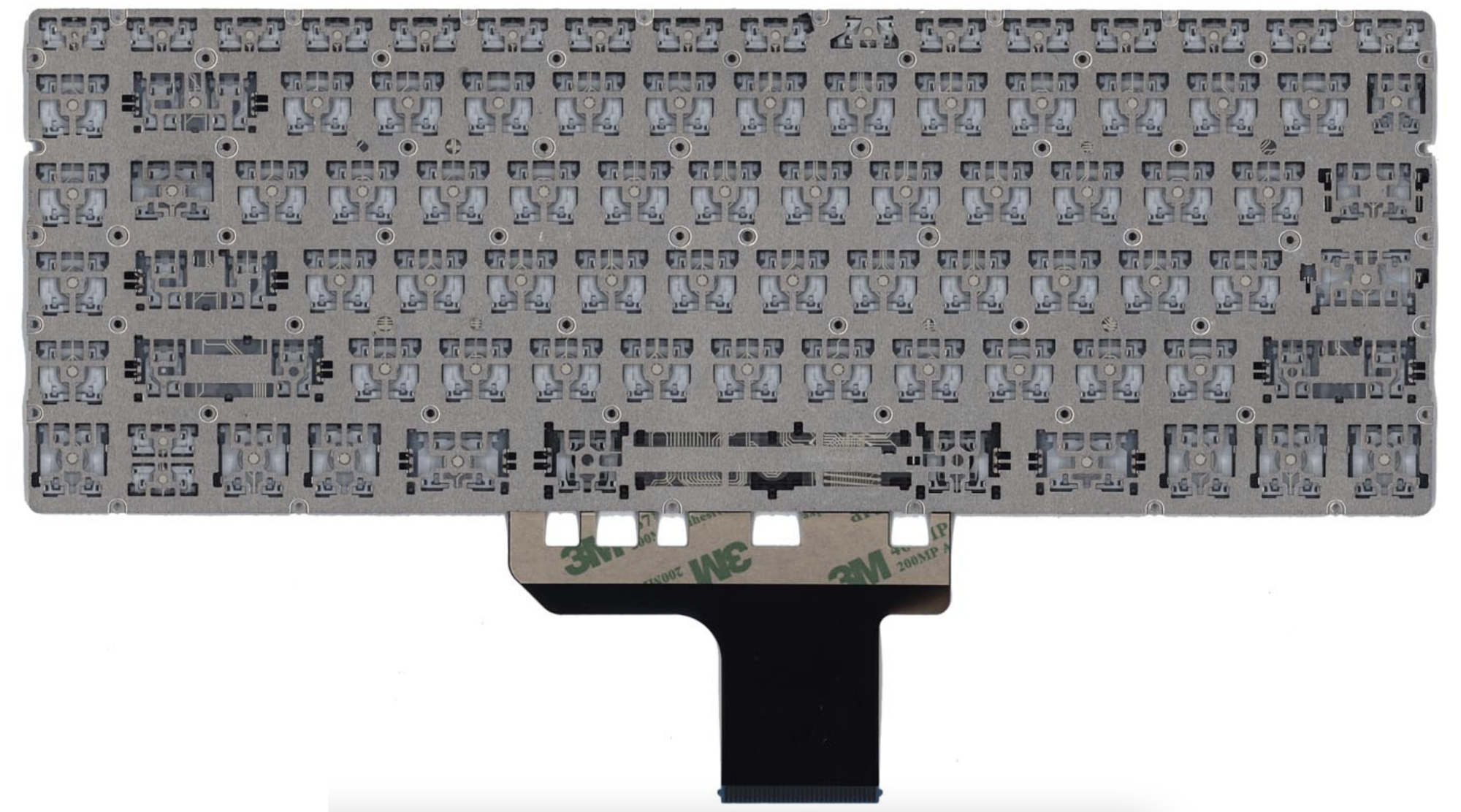 Клавиатура HP Pavilion 13-an0084ur серебристая, OEM